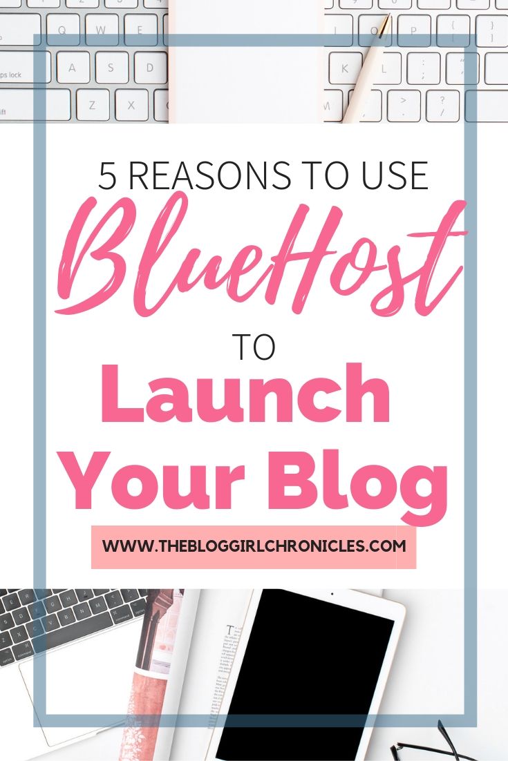 Five Reasons to Start your Blog on Bluehost - comparing the price and the service and other Wordpress hosting companies for Wordpress blogs. #wordpress #blogging #bloggingtips