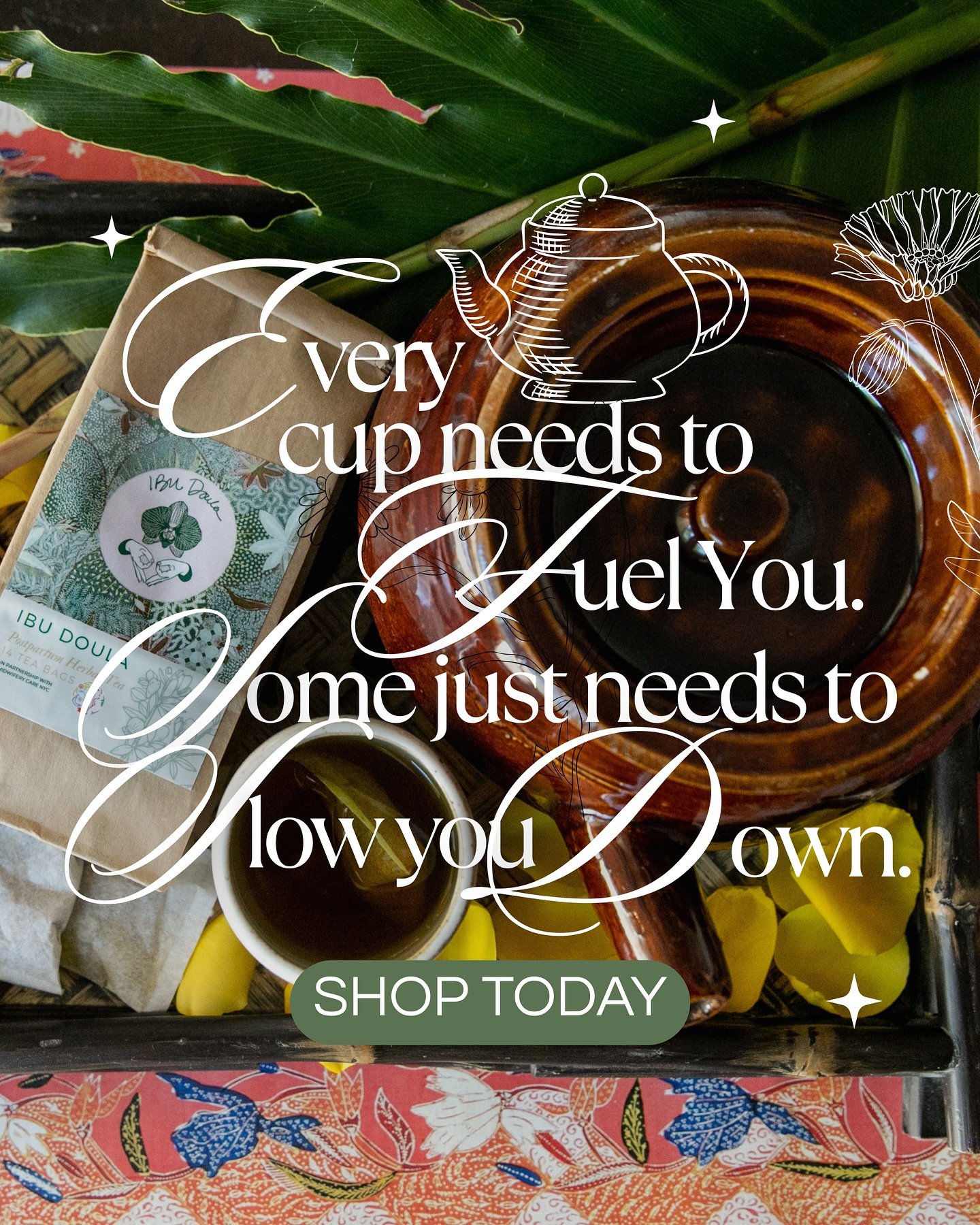 The body remembers warmth.
After birth, it craves it not just in blankets or food, but in herbs that restore. There&rsquo;s something about warm tea that makes the body feel held. In postpartum, that feeling is everything.
This blend became part of m