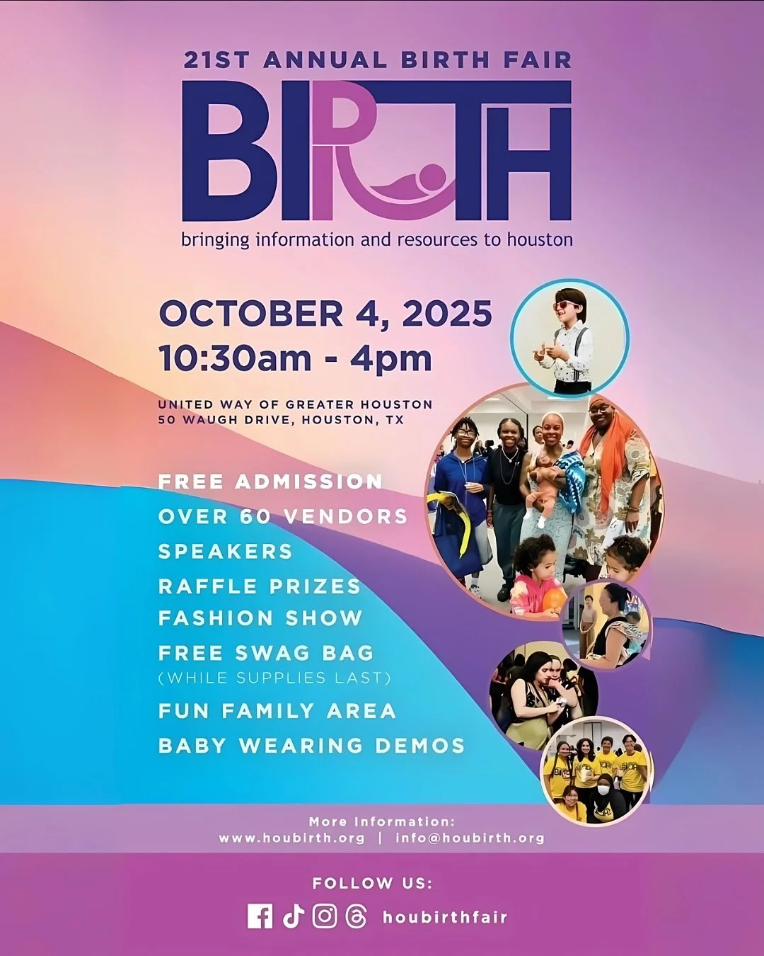 Here in Houston, we&rsquo;ve got a full season ahead for birth workers. October and November are bringing opportunities to connect, learn, and share space with people who understand the work you do.

Take a look at what&rsquo;s coming up and mark you