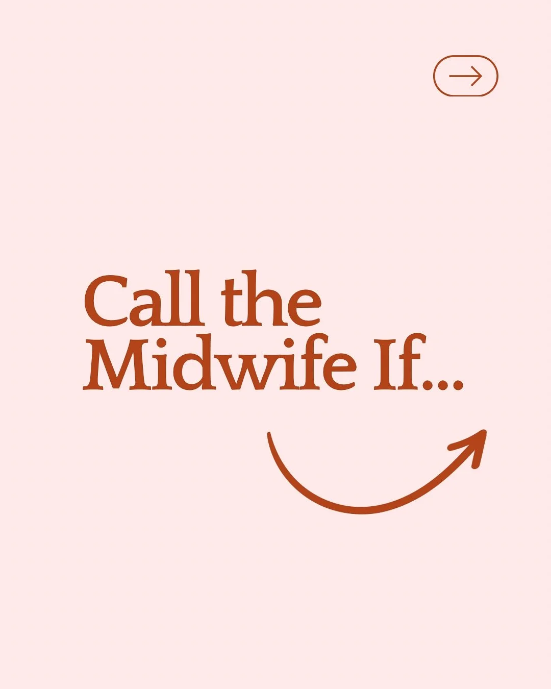 When exactly should you call your midwife? Sooner rather than later. No concern is too small.

#callthemidwife #midwifelife #midwifery #midwives #midwivesmakeadifference #pregnancylosssupport #pregnancyjourney #laboranddelivery