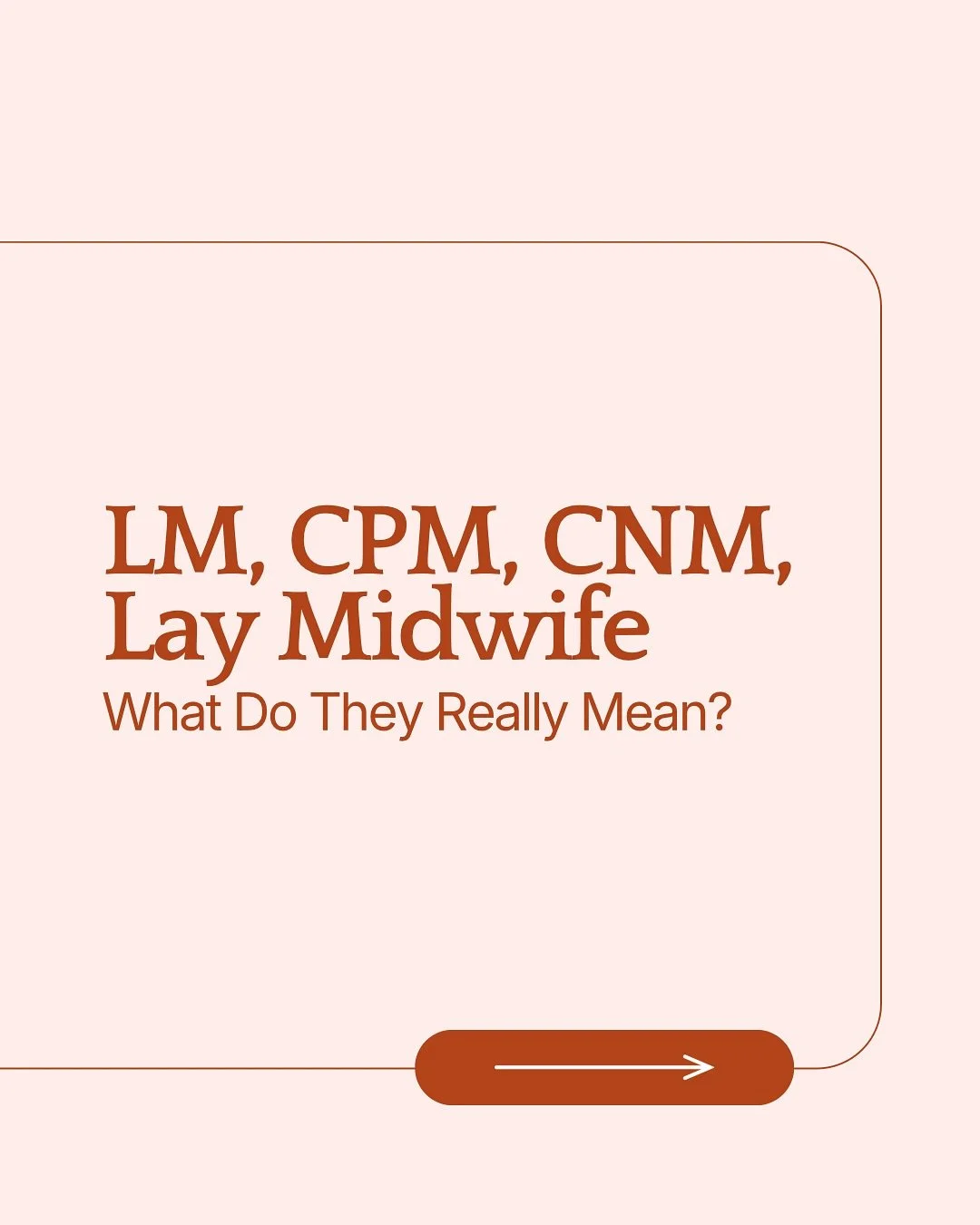 Every midwife&rsquo;s path looks a little different and that&rsquo;s what makes this field so rich and diverse.
Each title reflects a unique training path, scope of practice, and way of supporting families through pregnancy and birth.
This post break