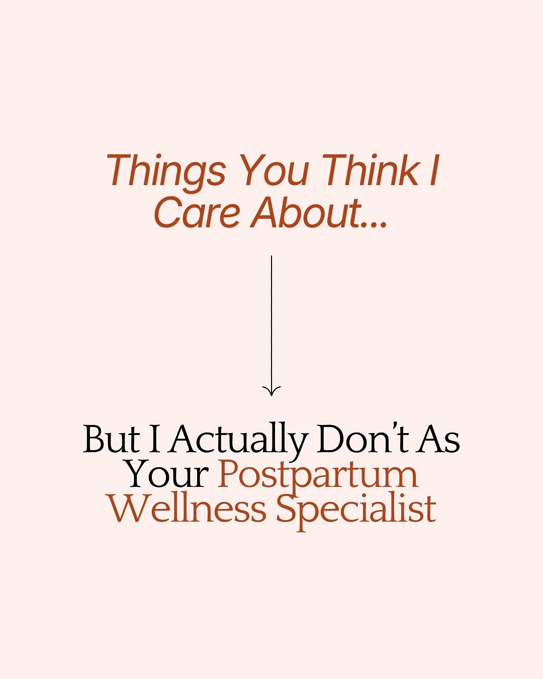 You don&rsquo;t need to impress me with a &ldquo;post-baby body.&rdquo;
I&rsquo;m here for your rest, recovery, emotions, and overall well-being exactly as you are.
