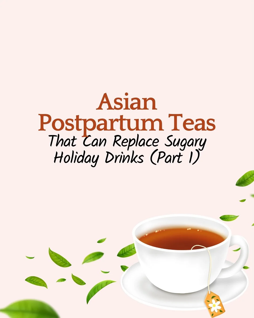 In postpartum and skipping cold drinks this holiday season? We stand by the wisdom of keeping the postpartum body warm. Save this recipe for your next cozy, nourishing drink.

#postpartumsupport #postpartummentalhealth #postpartumrecovery #herbalteas