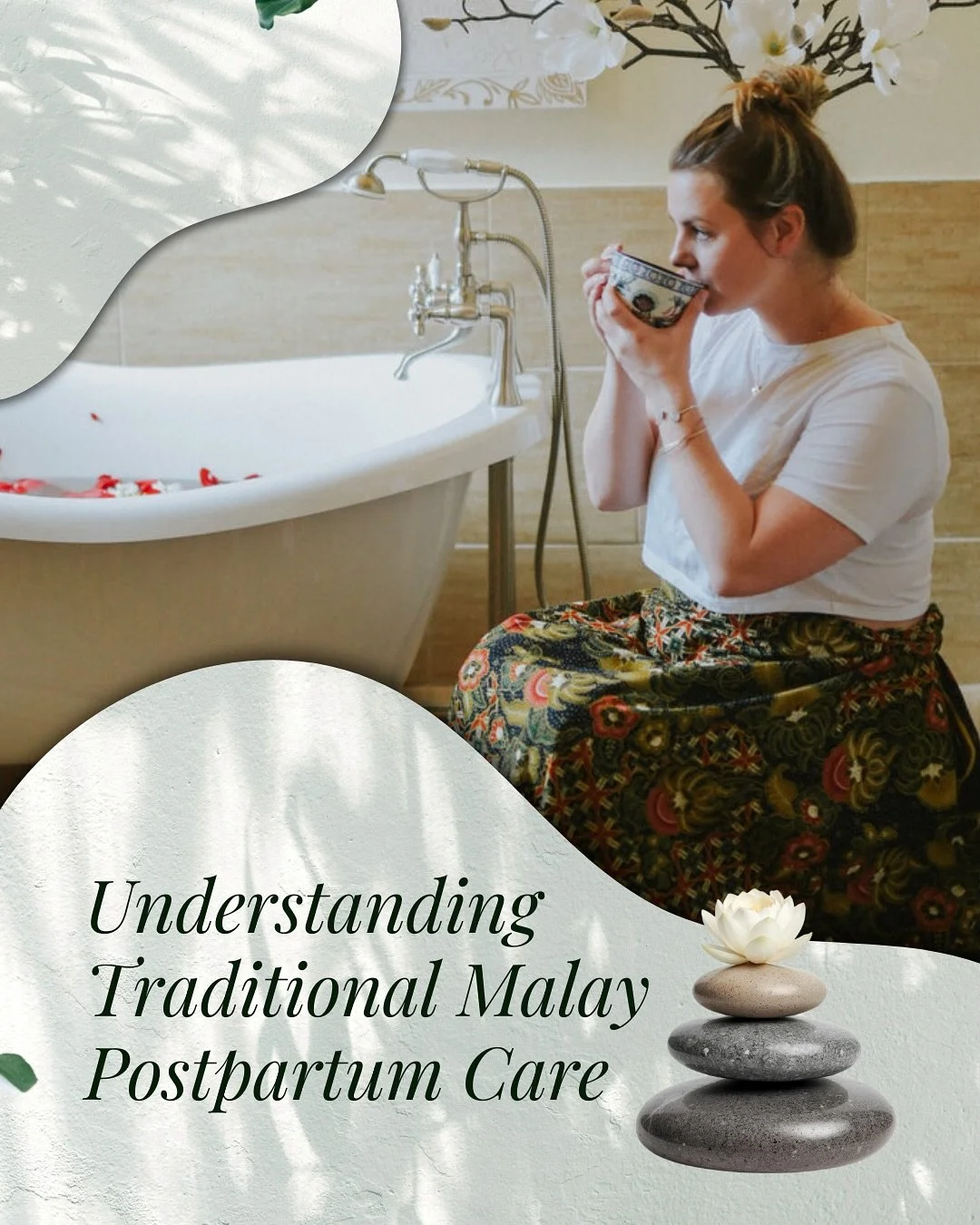 There&rsquo;s wisdom in how cultures show up for mothers.

The postpartum journey looks different across cultures and that diversity is something to honor.
In Malaysia, postpartum traditions are deeply rooted in care and community. They are intention