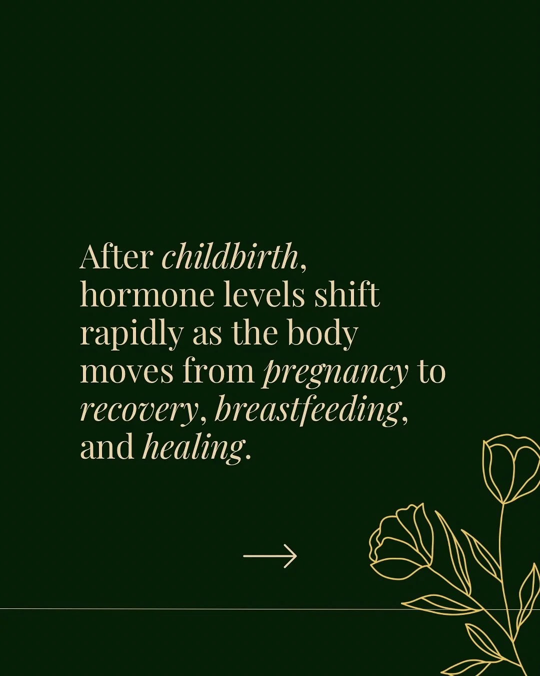 Did you know that after birth, estrogen and progesterone drop faster than at any other time in a woman&rsquo;s life? This sudden shift happens within 24&ndash;72 hours after delivery and it&rsquo;s a big reason postpartum emotions can feel intense or