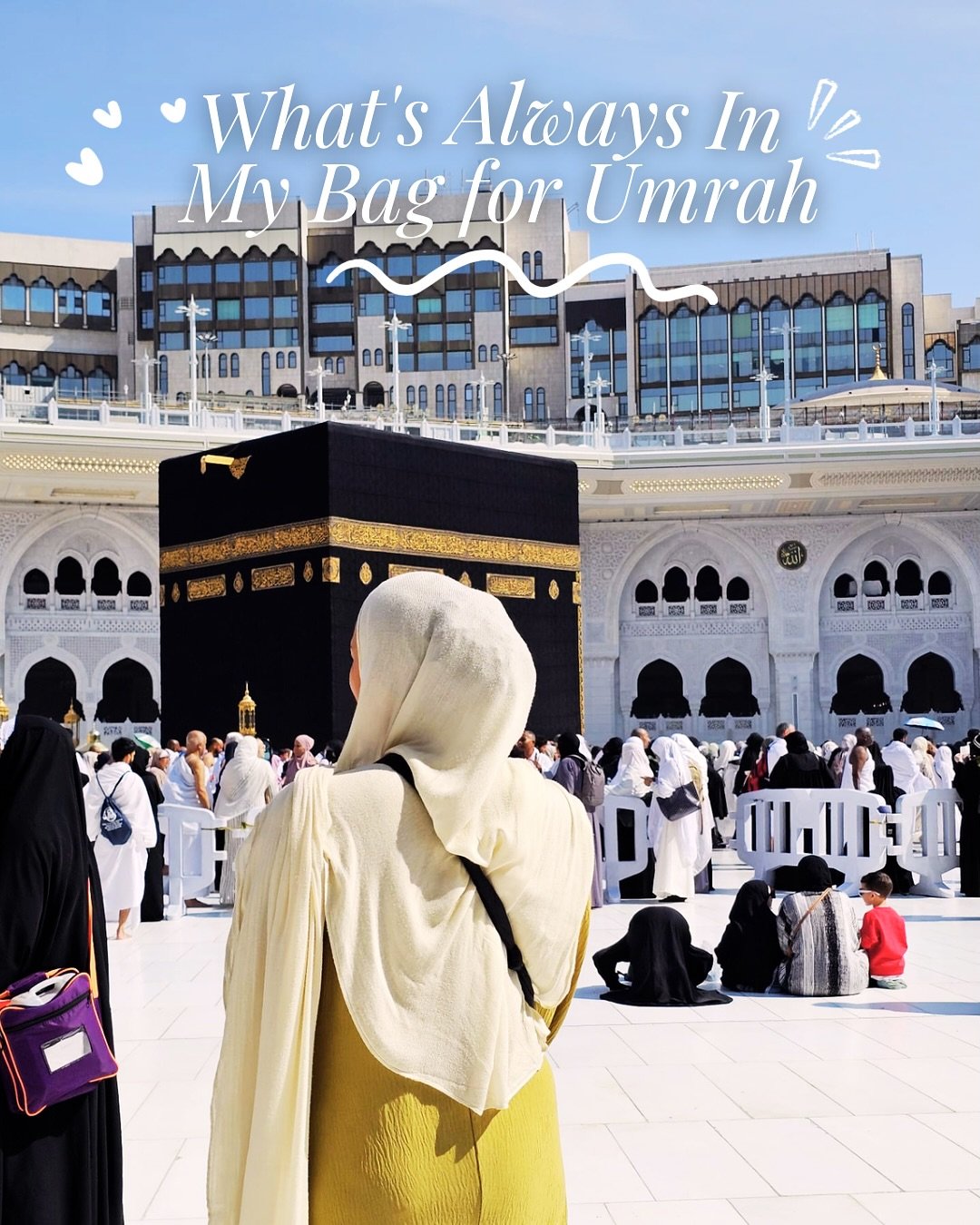 𝙒𝙝𝙖𝙩&rsquo;𝙨 𝙞𝙣 𝙢𝙮 𝙗𝙖𝙜 𝙛𝙤𝙧 𝙐𝙢𝙧𝙖𝙝 🕋🤍

It&rsquo;s important to learn and review things beforehand, but having a quick reminder on hand is always helpful. 𝘔𝘢𝘬𝘦 𝘴𝘶𝘳𝘦 𝘺𝘰𝘶 𝘬𝘯𝘰𝘸 𝘺𝘰𝘶𝘳 𝘴𝘶𝘯𝘯𝘢𝘩 𝘱𝘳𝘢𝘺𝘦𝘳𝘴 𝘢𝘯?