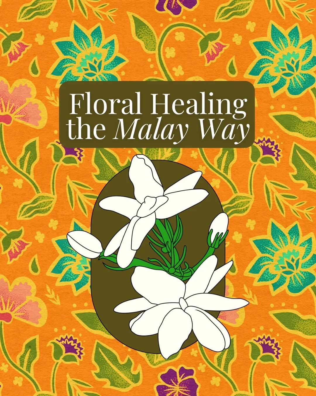 These flowers are not chosen for beauty alone. In the tradition of Mandi Bunga, they are thoughtfully selected for their calming and restorative qualities. For generations, this ritual has supported mothers in feeling refreshed, cared for, and emotio
