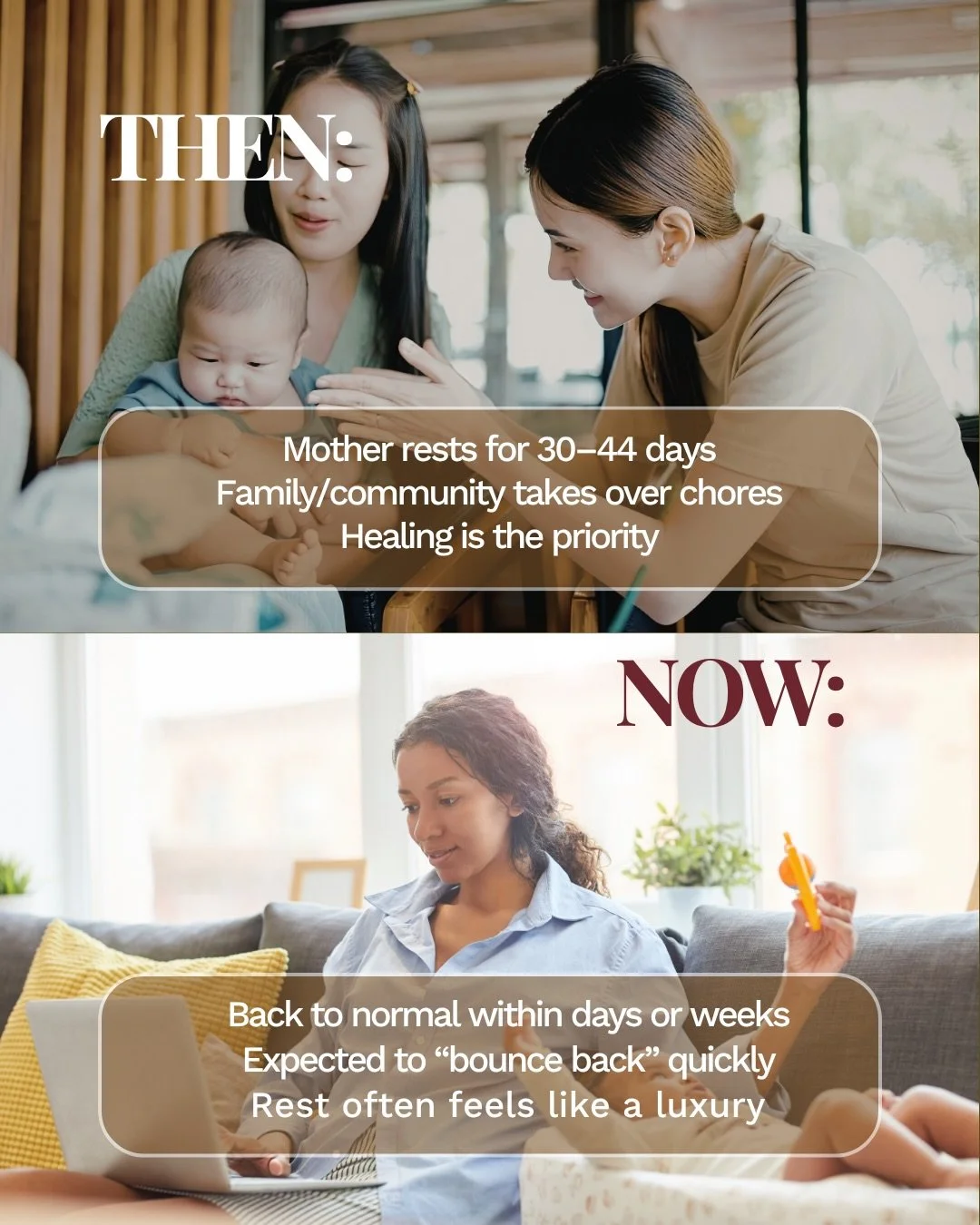 We&rsquo;ve come so far with modern care&hellip; but somehow, postpartum support feels like it&rsquo;s gone backwards. We say &ldquo;modern,&rdquo; but are we actually missing something?

#postpartumcare #postpartumhealth #postpartumhealing #postpart