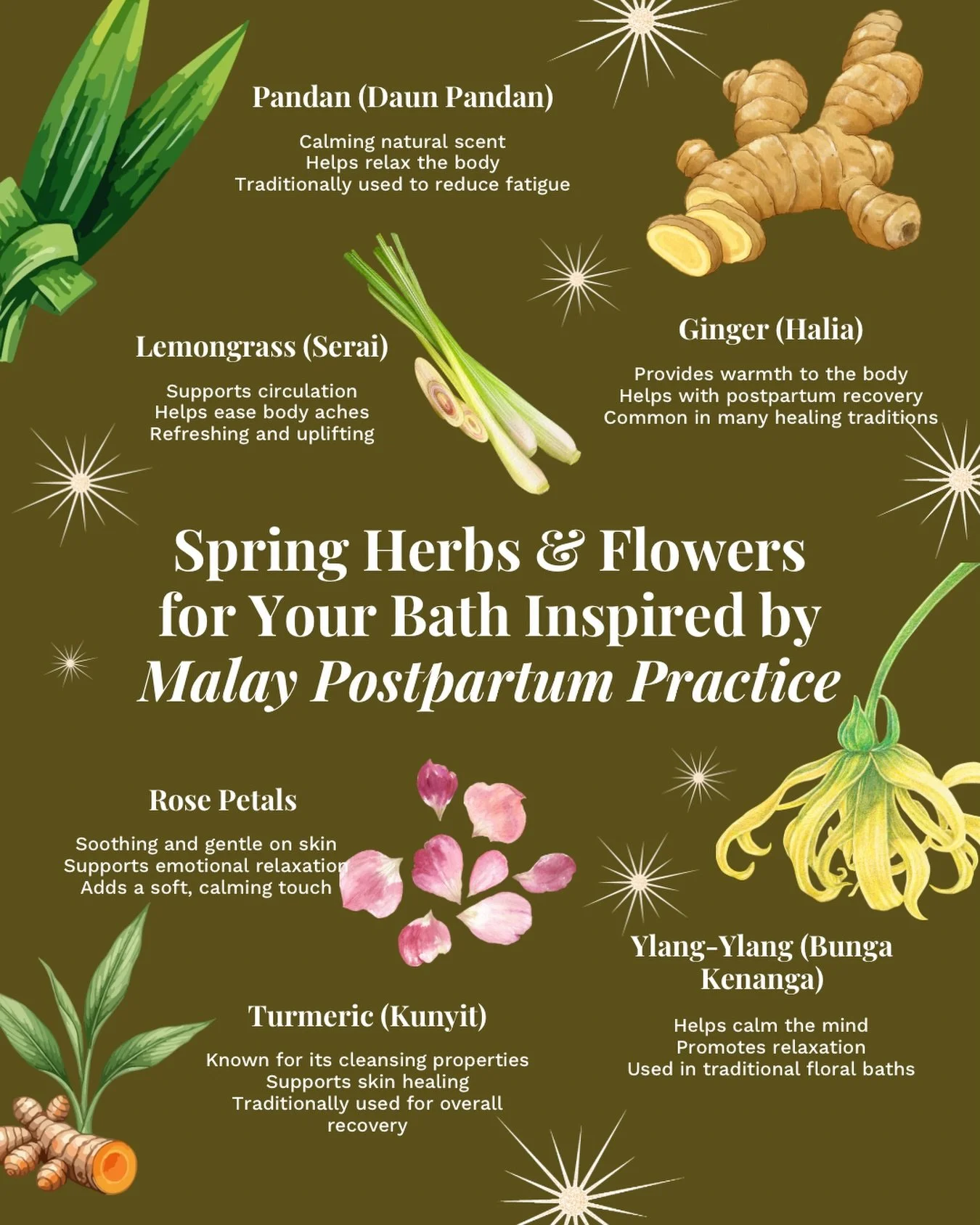 Some days, a bath is more than just a bath&hellip; What herbs or flowers do you love adding to your bath? 🌸🌺🌼

#herbalbath #sitzbath #mandibunga #postpartumrecovery #postpartumcare