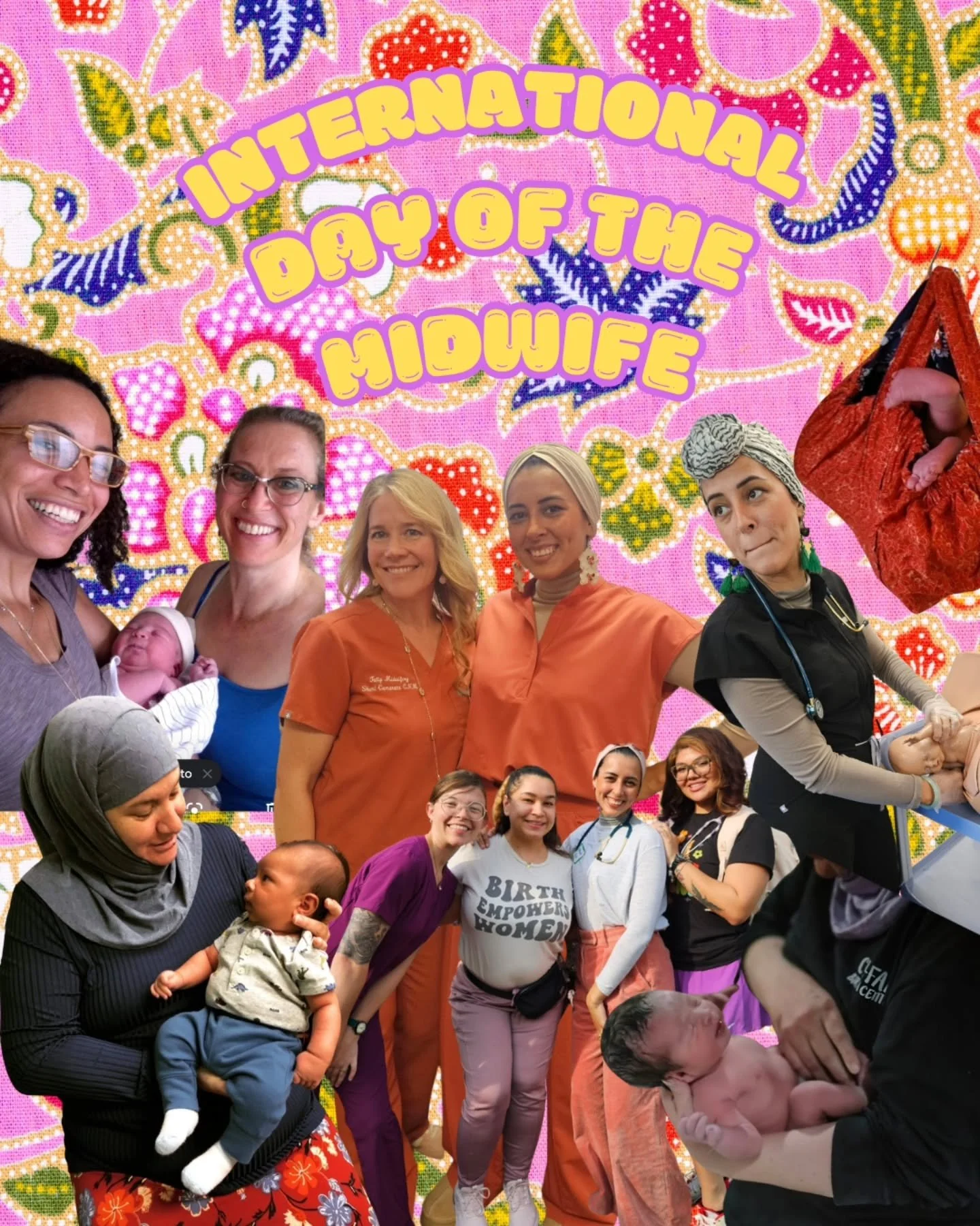 Happy International Day of the Midwife! 

My first introduction to midwifery care was during my first pregnancy when a friend of mine was seeing a midwife while I was seeing an OBGYN. She told me to watch @businessofbeingborn and after that we looked