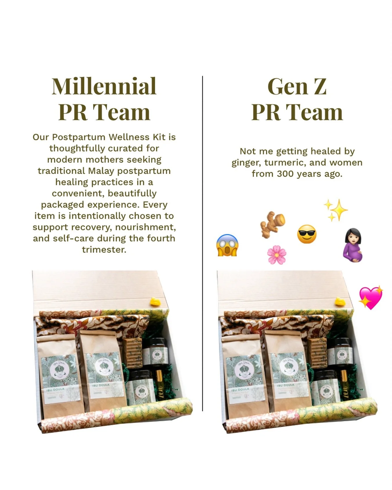One thing both generations deserve?
A softer postpartum experience. 🌷

#postpartumhealth #postpartumhealing #postpartumjourney #postpartumrecovery #postpartumproducts