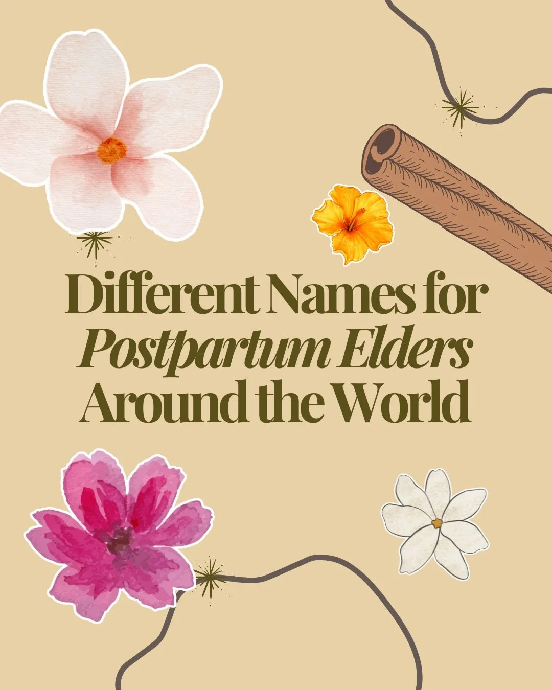 Behind so many postpartum traditions is a woman full of wisdom, care, and experience. What is she called in your culture? 

#postpartumhealth #postpartumhealing #postpartumtreatment #postpartumtraditions