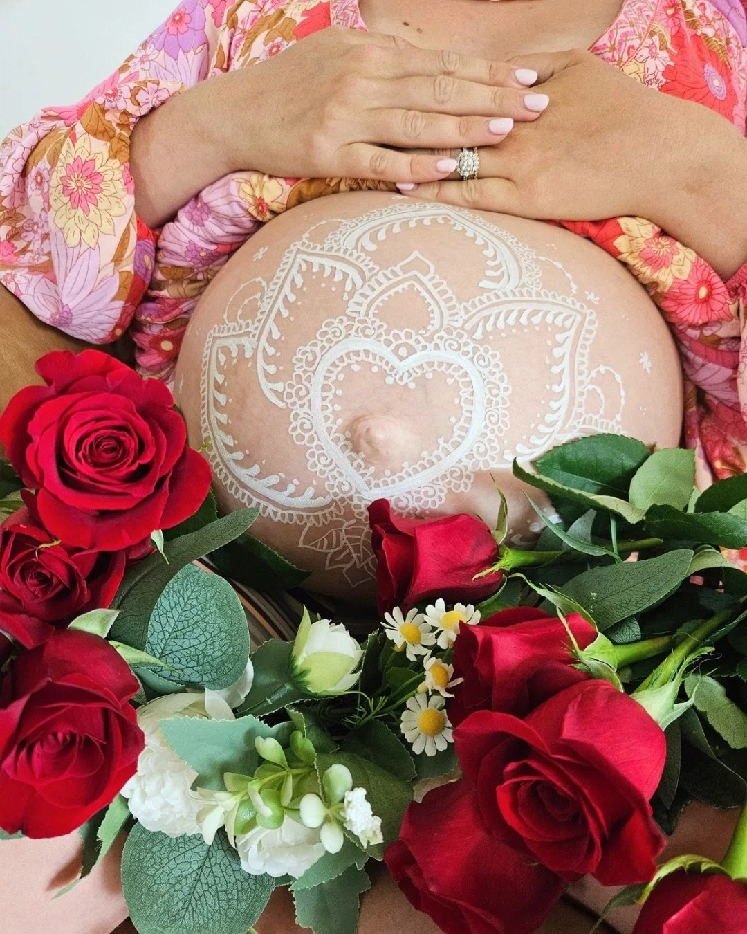 I was invited by my best friend to a mother&rsquo;s blessing and had the honor of creating a white henna design for the mother. 🤍 This made me realize something beautiful which is, community is often much bigger than we think.

The women gathered th