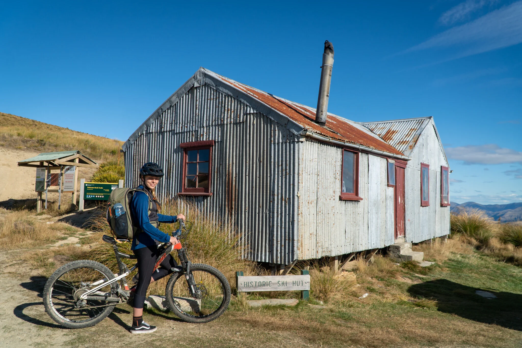 ski hut bikes
