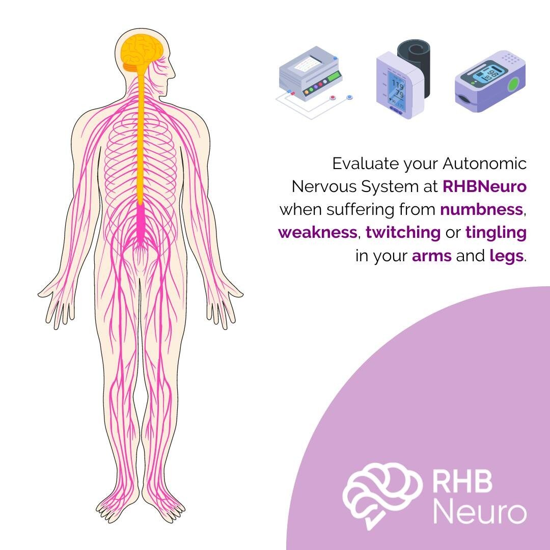 Feeling numbness, weakness, twitching, or tingling on your arms or legs? This may be from Neuropathy! 

Visit RHBNeuro to evaluate and manage these and similar symptoms, we are here to help with all things Neuro 🧠

#neuroclinic #neuroscience #epilep