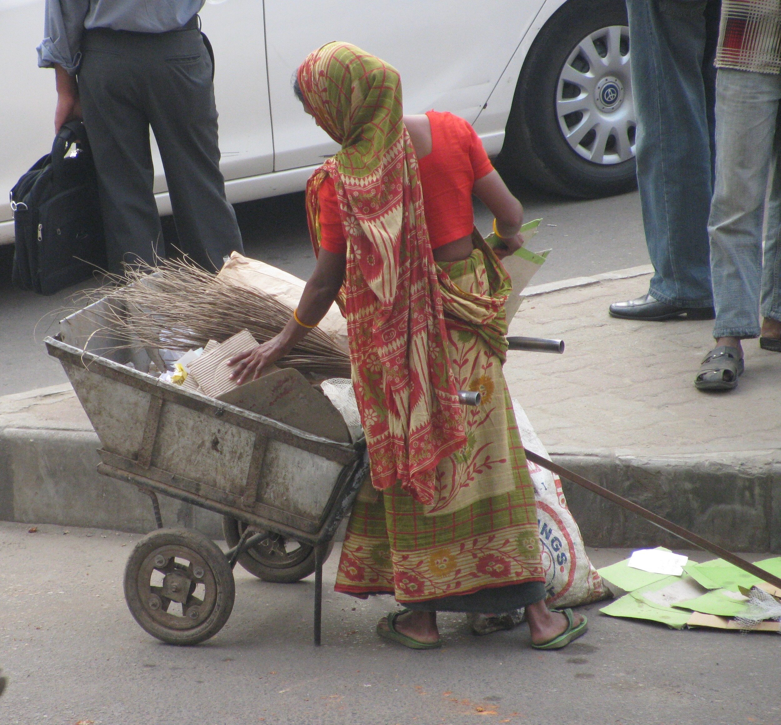 On a street in Dakar, Bangladesh, 2009.