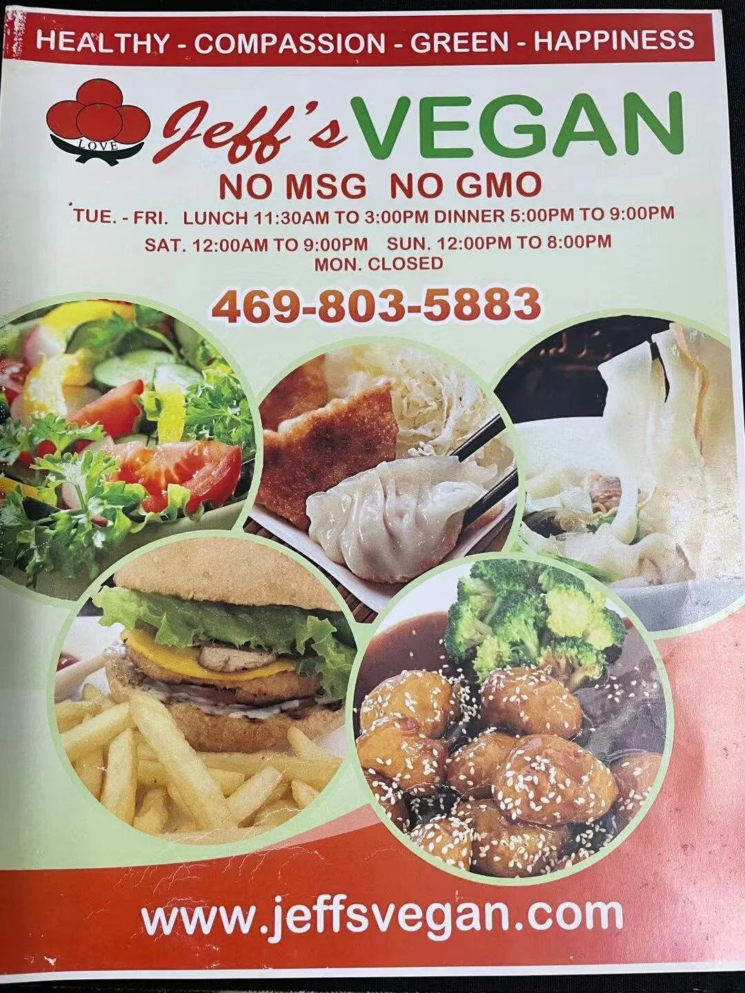 Vegan Chinese food