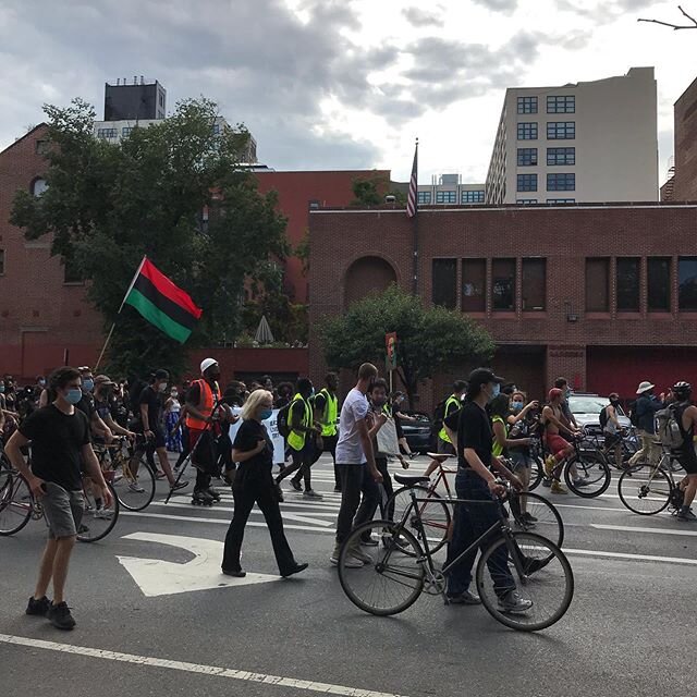 Peaceful march on 6th ave. in NYC and Gee&rsquo;s Bend Quilts. Both quilts by Mary Lee Bendolph. The protest by thousands of people wanting and needing change. The world is an amazing place of movement and creativity. I&rsquo;m glad to be a small par