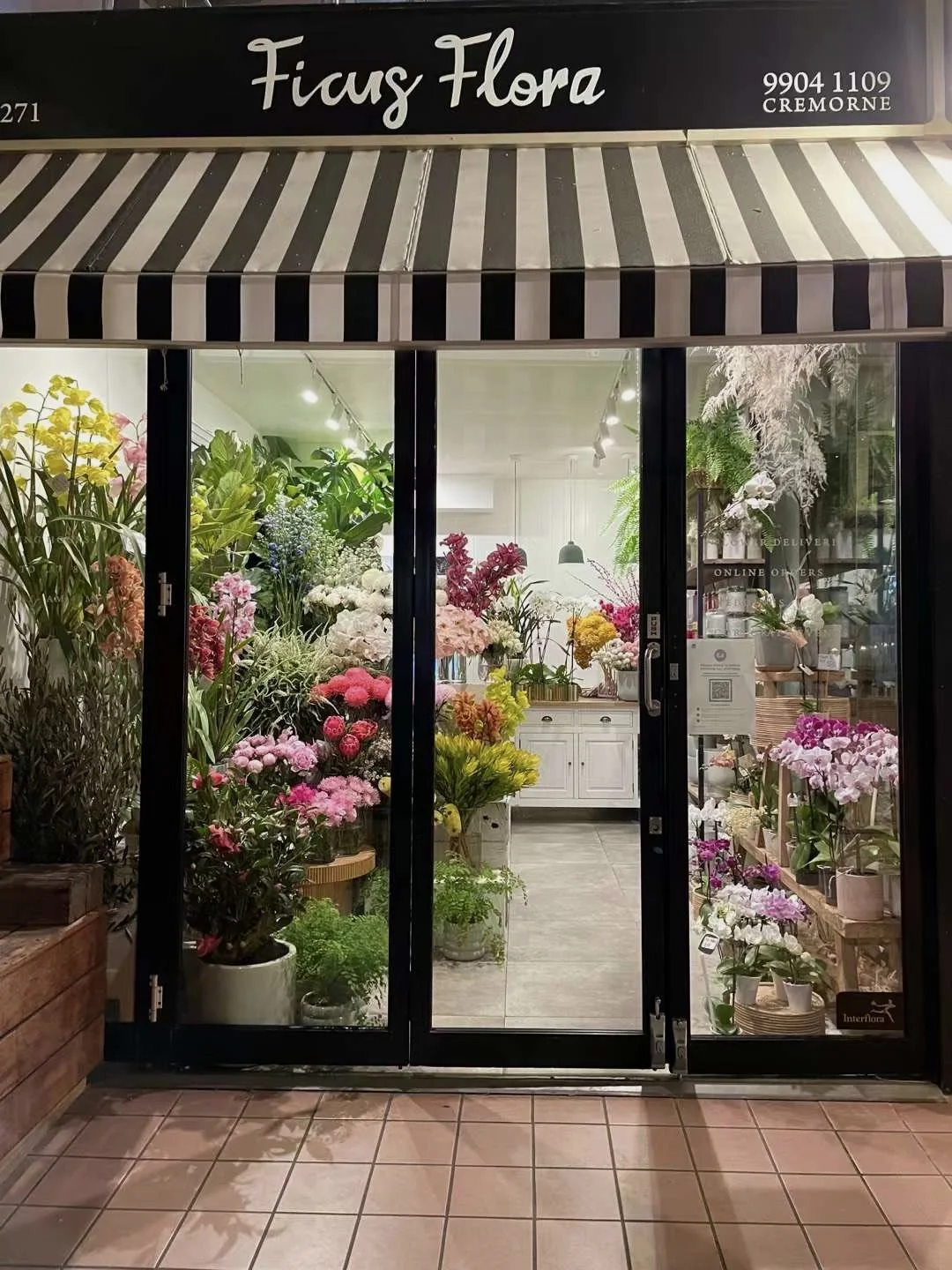 flower shop front