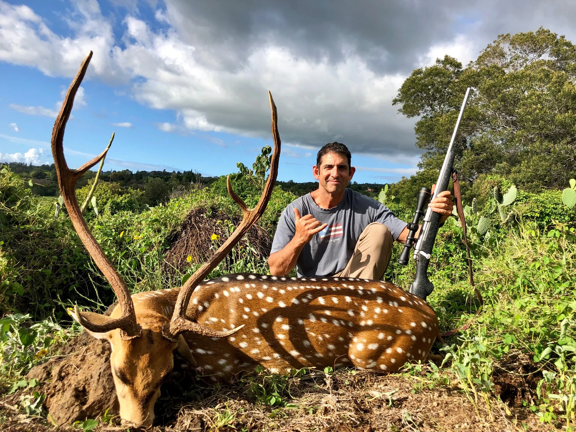 Axis Deer Rifle — Maui Deer Hunting