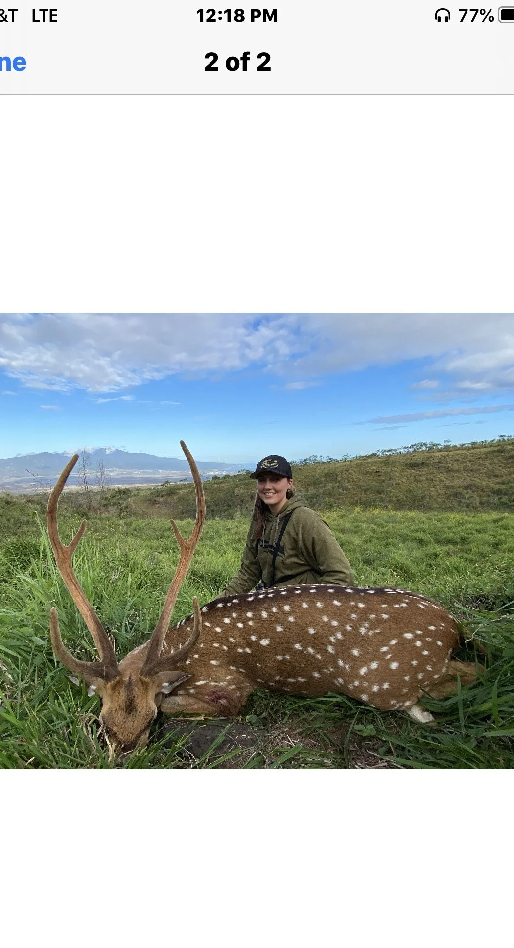 Axis Deer Rifle — Maui Deer Hunting
