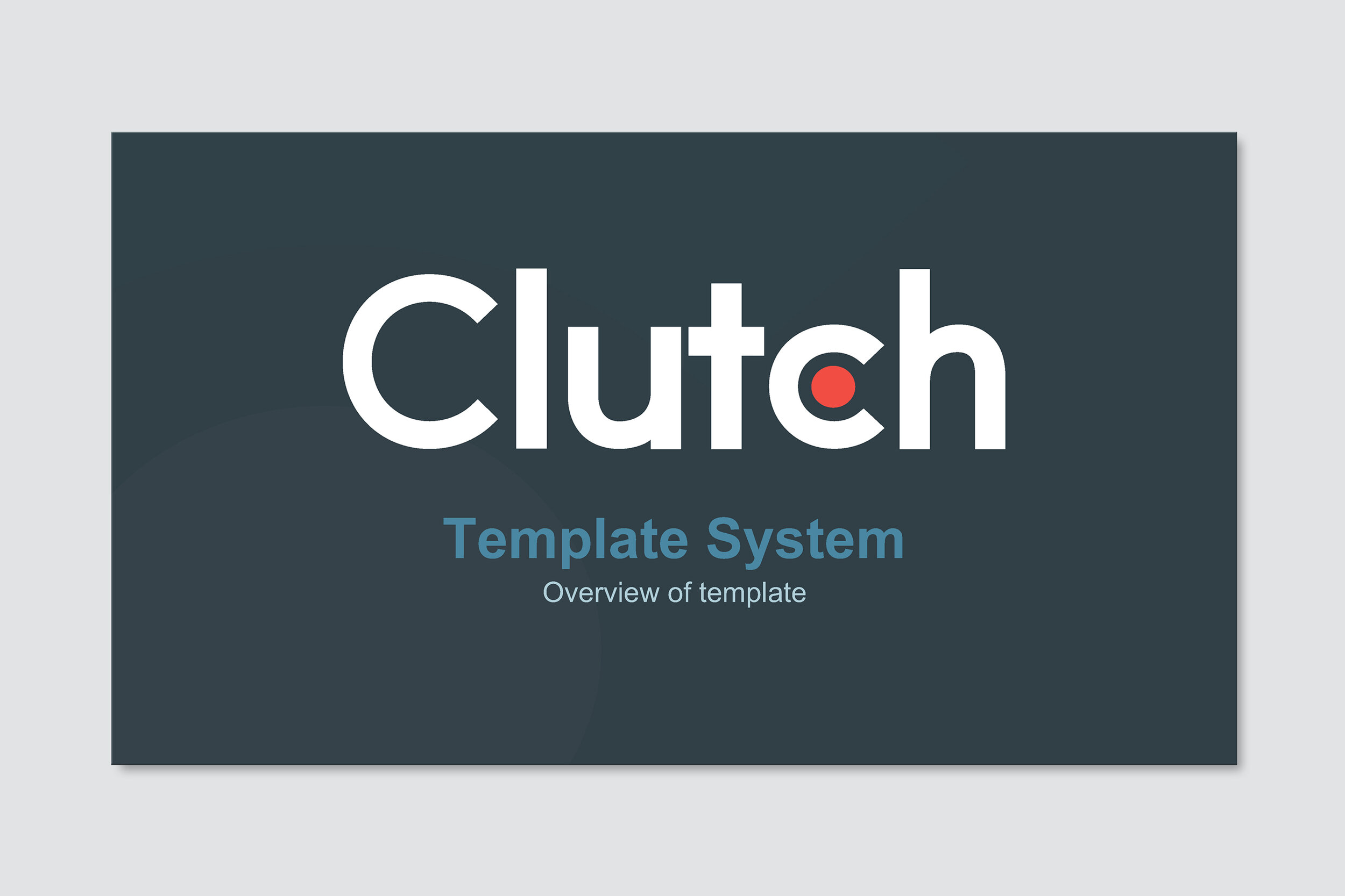 Clutch Presentation Template System