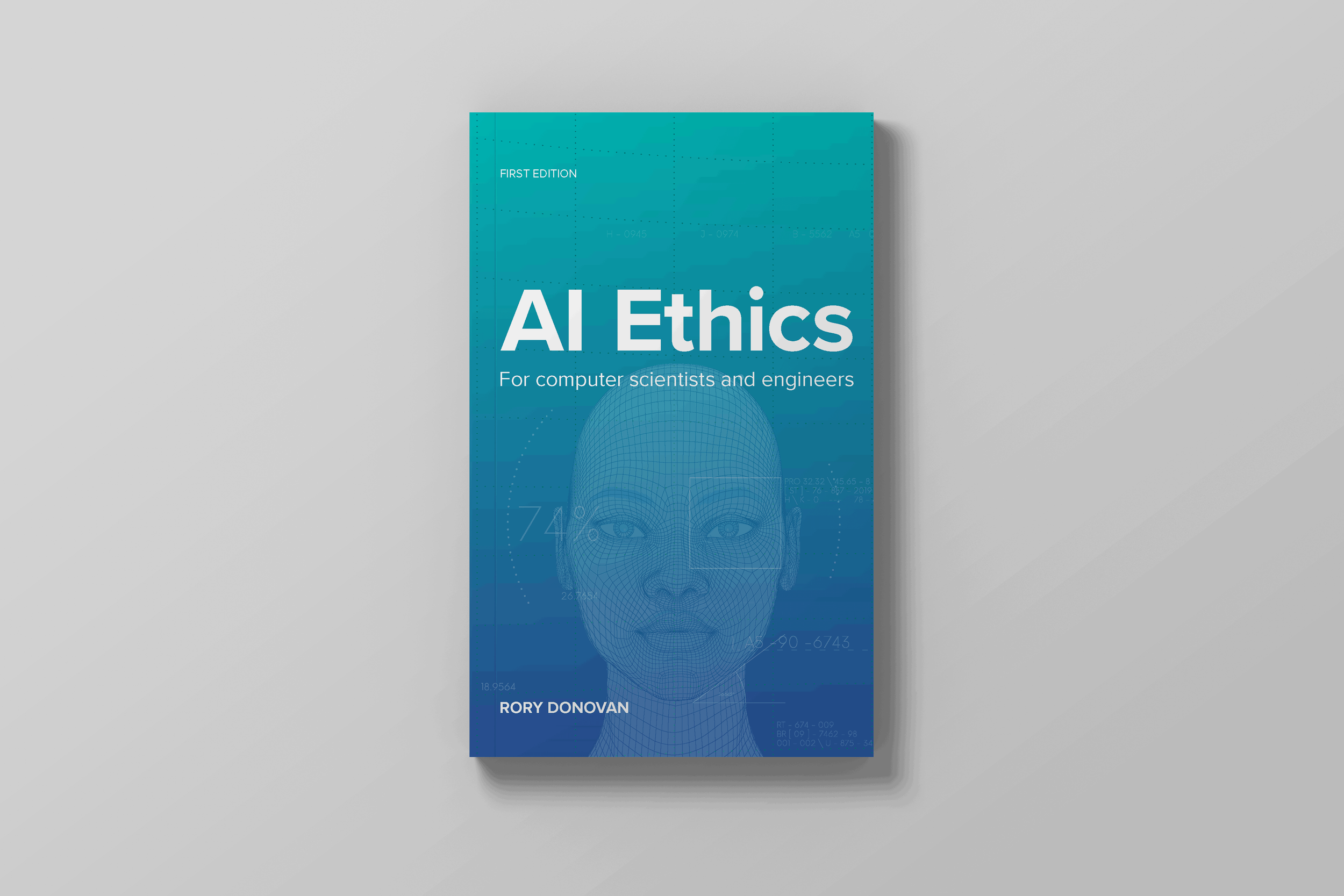 AI Ethics book cover design