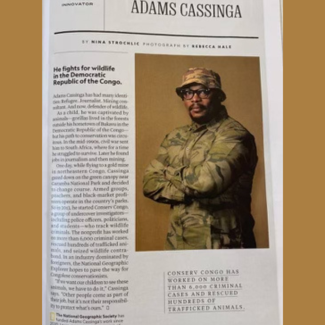 Conserv Congo is the only non-profit, boots on the ground protecting wildlife in the DRC.