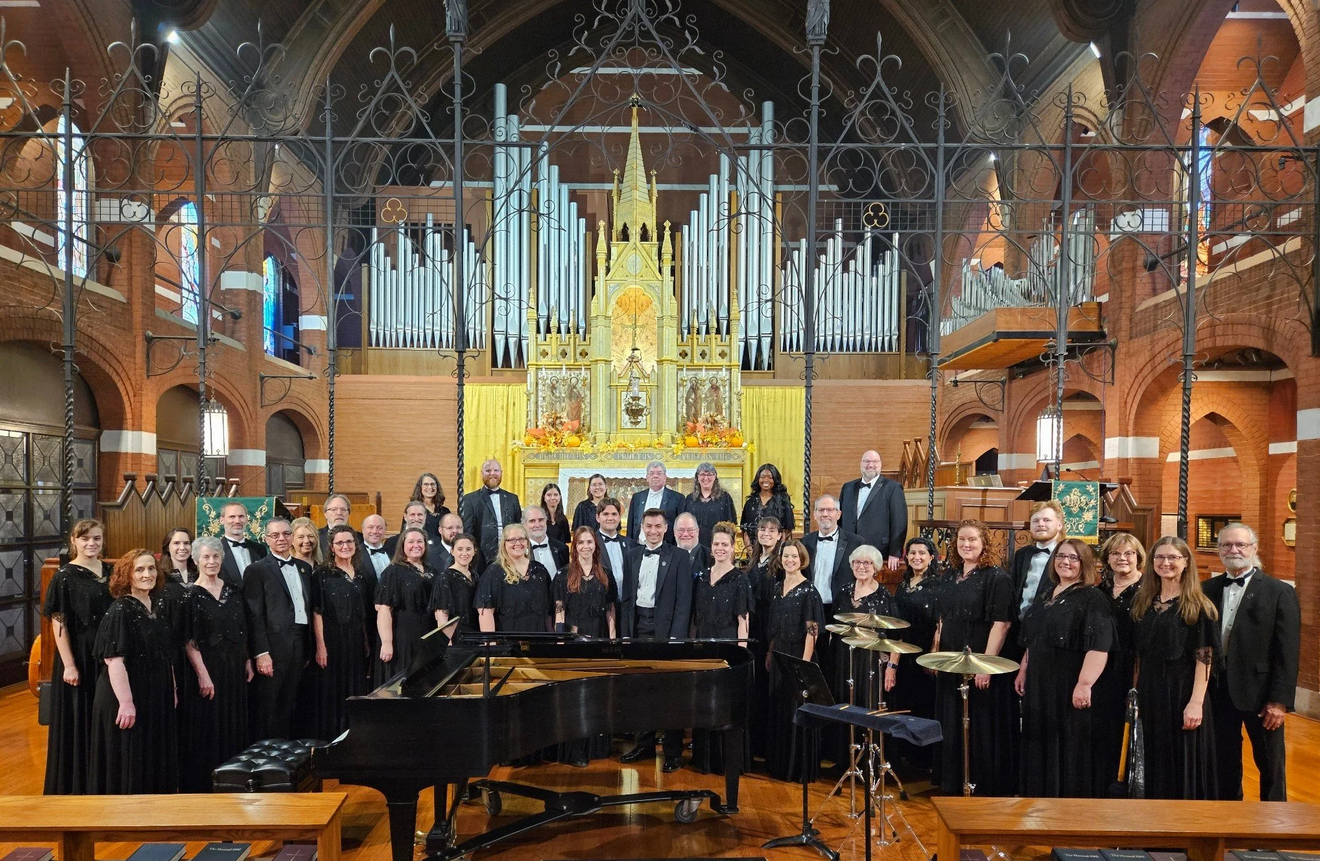 The William Baker Festival Singers Masterworks Concert   Music for Organ, Brass, and Choir