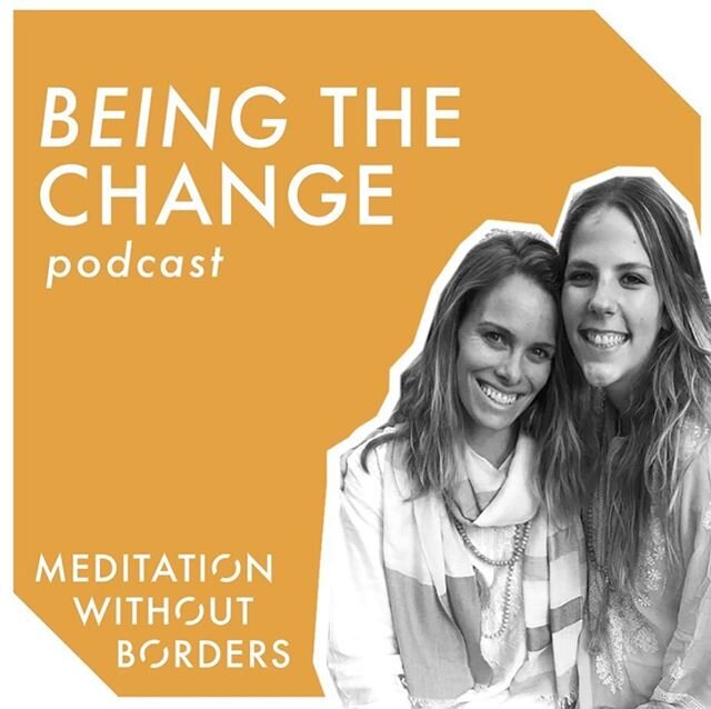 After months of preparation, and many technical difficulties, @isabelkeoseyan and I have launched our podcast associated with @meditationwithoutborders called @beingthechangepodcast 
The Being the Change podcast is all about propelling the idea that 