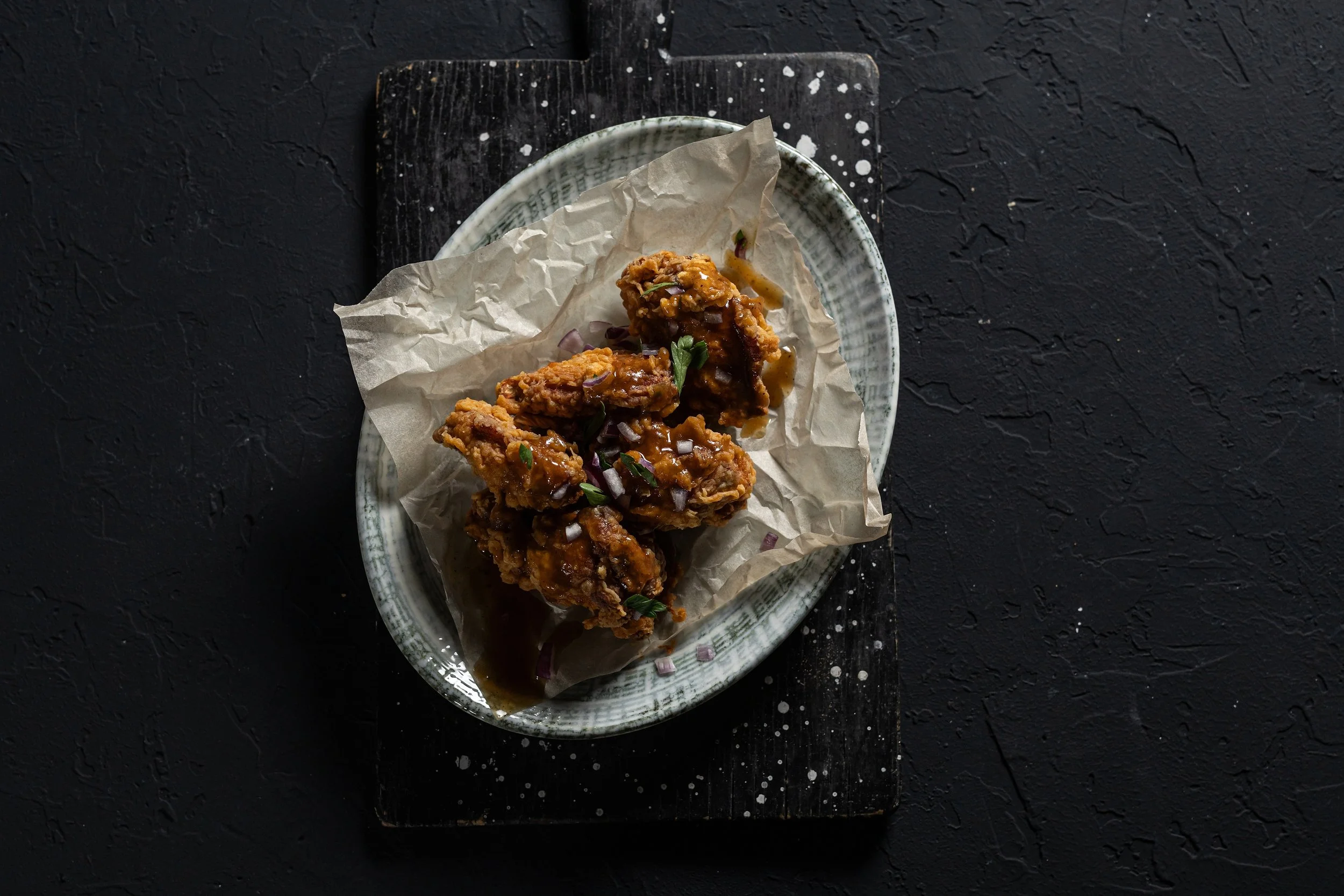 КРЫЛЬЯ В СОУСЕ BLACK PEPPER 