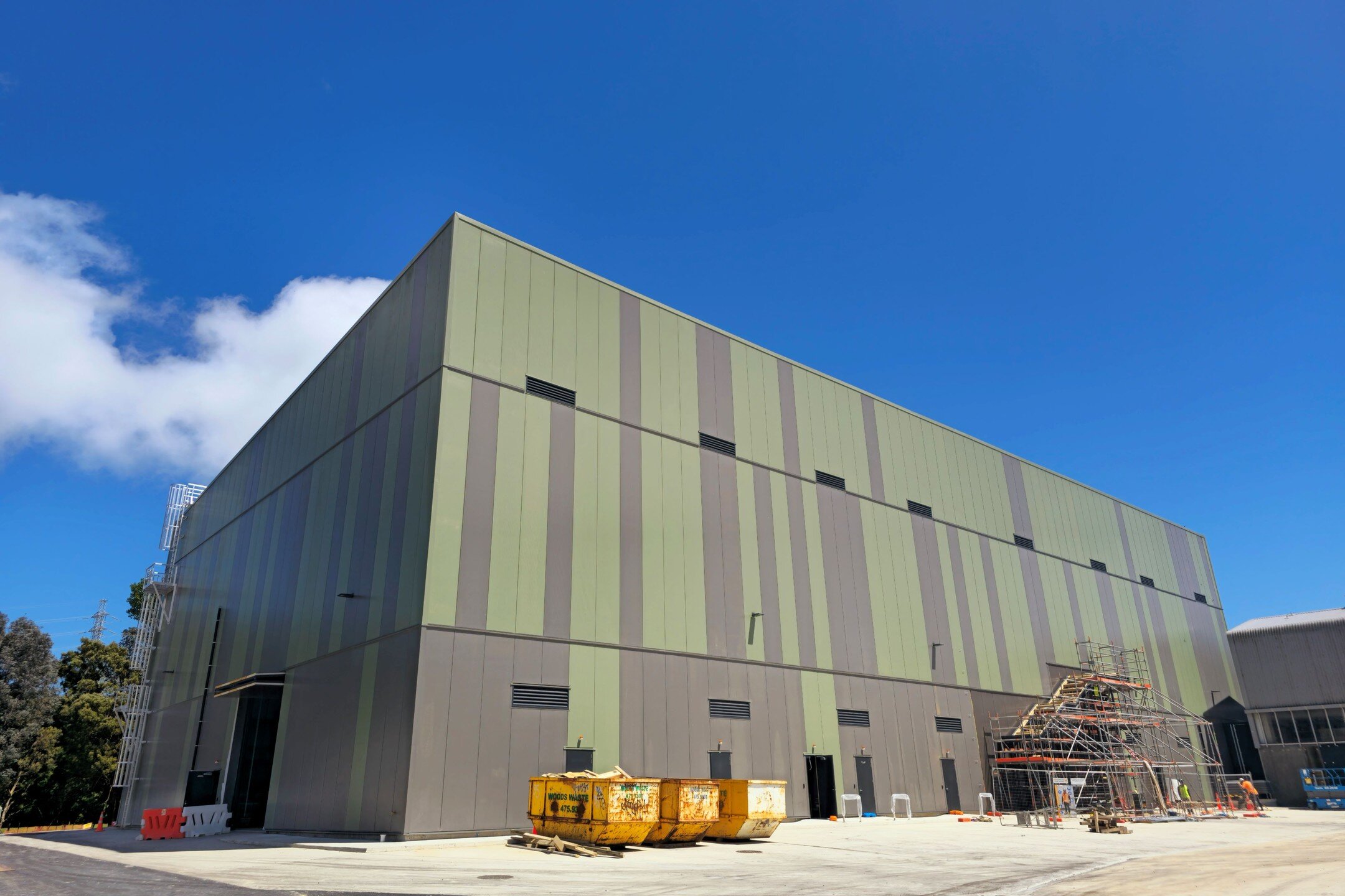 We are nearing completion of the new fire laboratory building at BRANZ, which is on track to be handed over for BRANZ in late February 2024, for the BRANZ team to start installing equipment.
 
The BRANZ campus at Judgeford in Porirua is undergoing a 