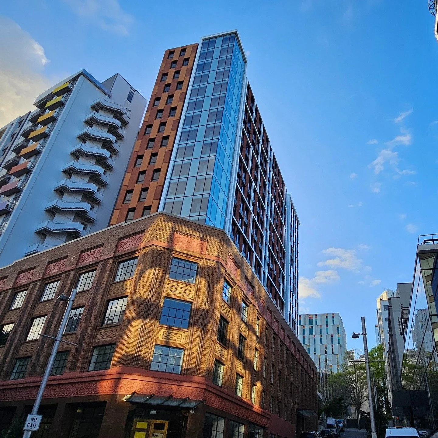 Last week, Urban Outcomes Director Natasha Possenniskie was honoured to attend the official dawn blessing of the Lorne Street Student Accommodation following the building reaching Practical Completion three weeks ahead of schedule!
Opening in time f