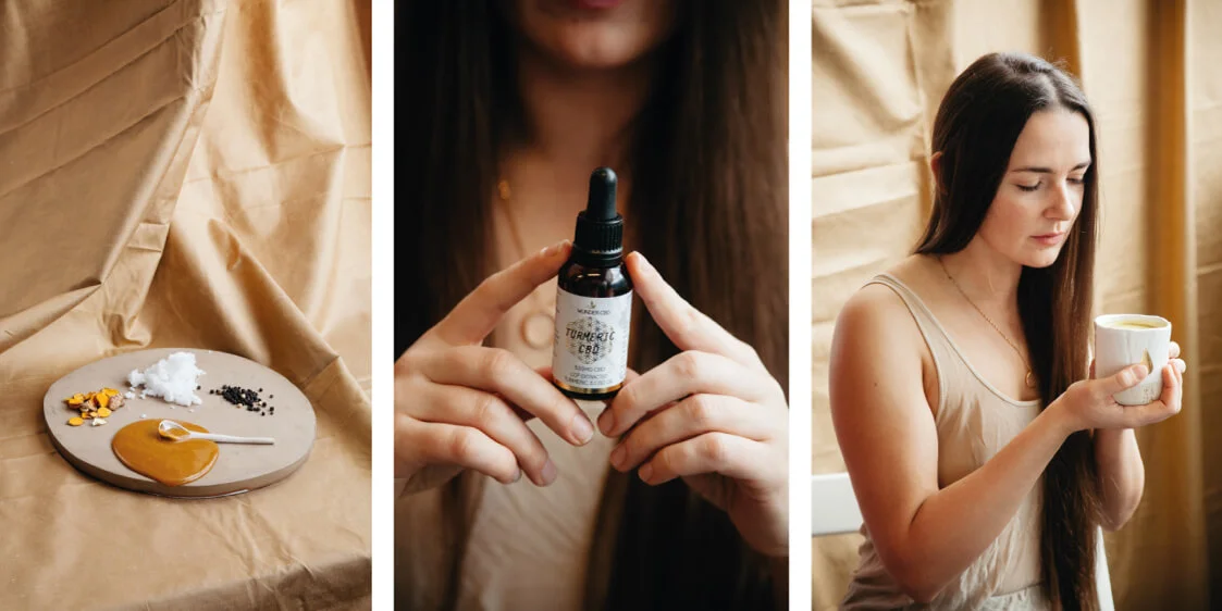 Different turmeric based products from Wunder Workshop.