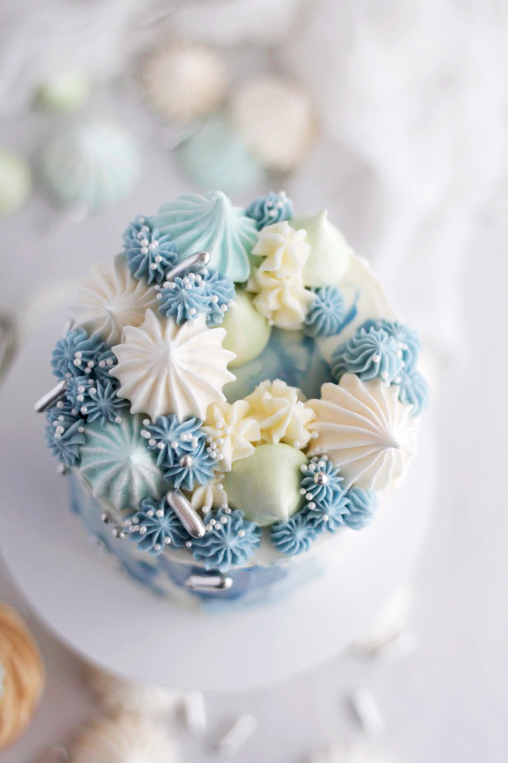 Watercolor Mini Cake