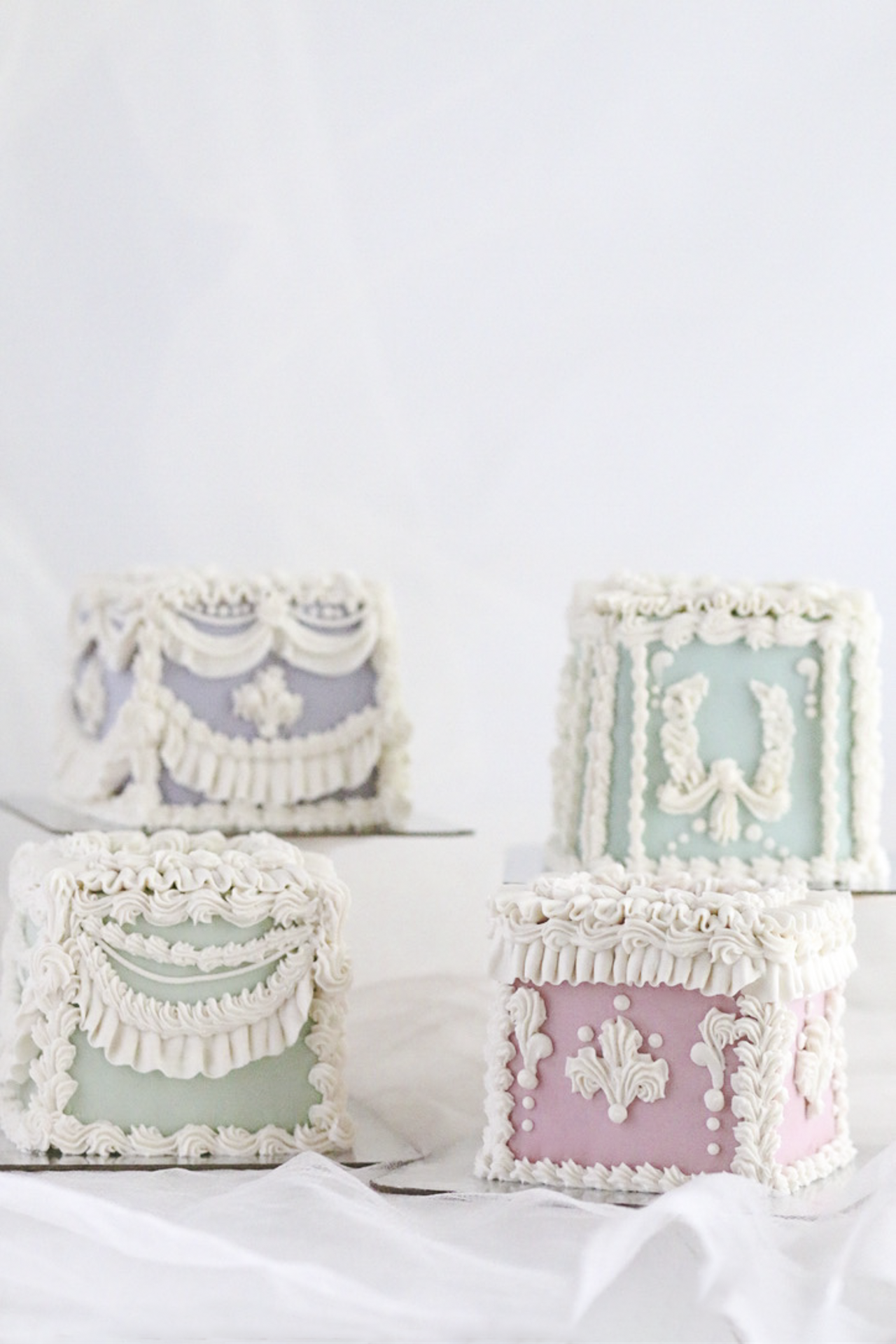 French Patisserie Inspired Buttercream Cakes