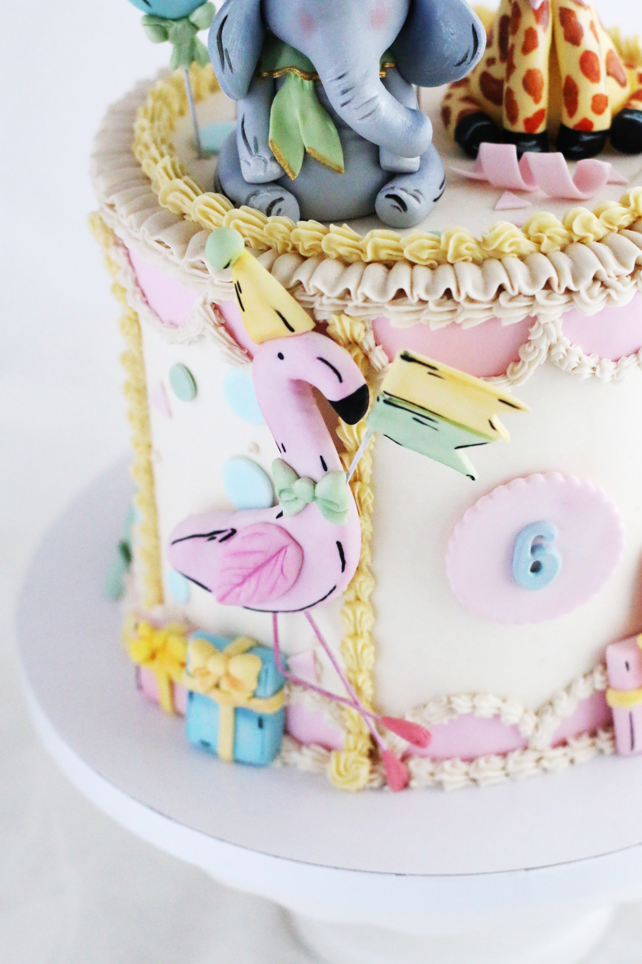 Animal Parade Cake Meri Meri Style Pink8.png