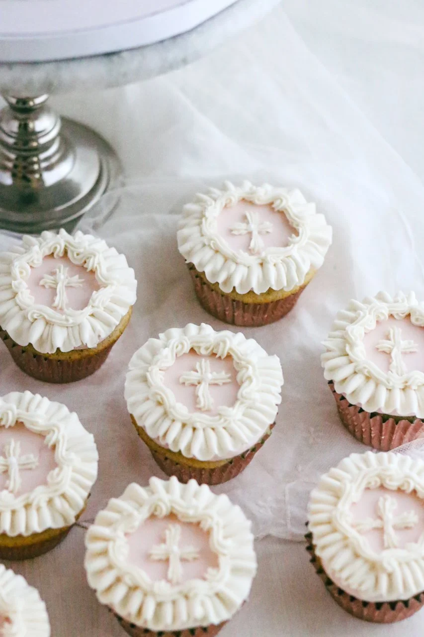 A Sweet Baptism Celebration in Blush & Ivory
