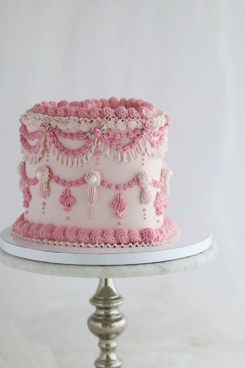 Heart cake with cherries in Pink-11.jpg