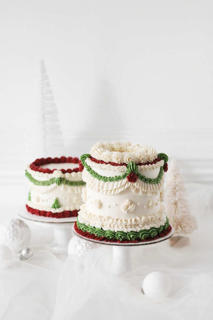 Christmas cake decorating ideas - Gathered