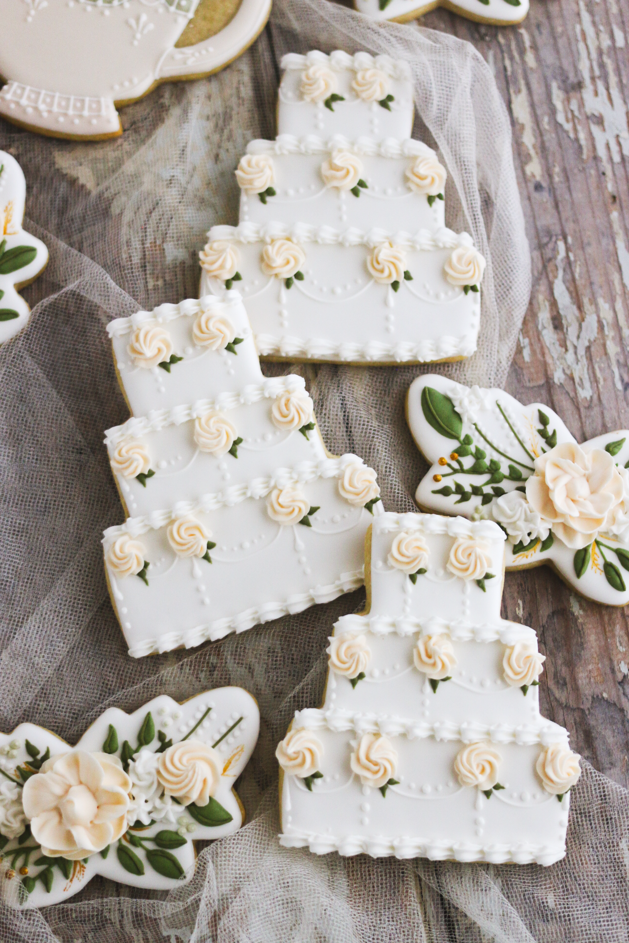 Wedding Cake Sugar Cookies — free download