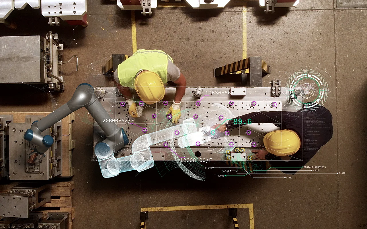 Adaptives Assistenzsystem mit holografischer Interaktion und Programmierung von Robotik