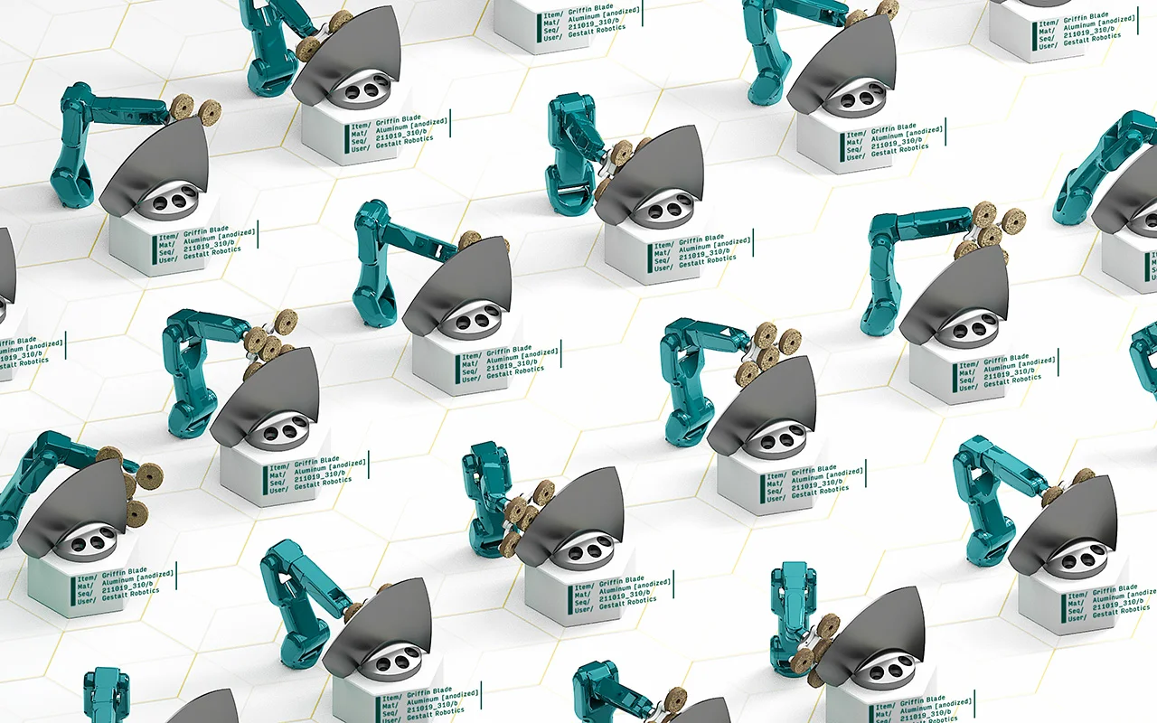 Scalable robot simulation for the polishing of industrial components based on extensive training through reinforcement learning methods