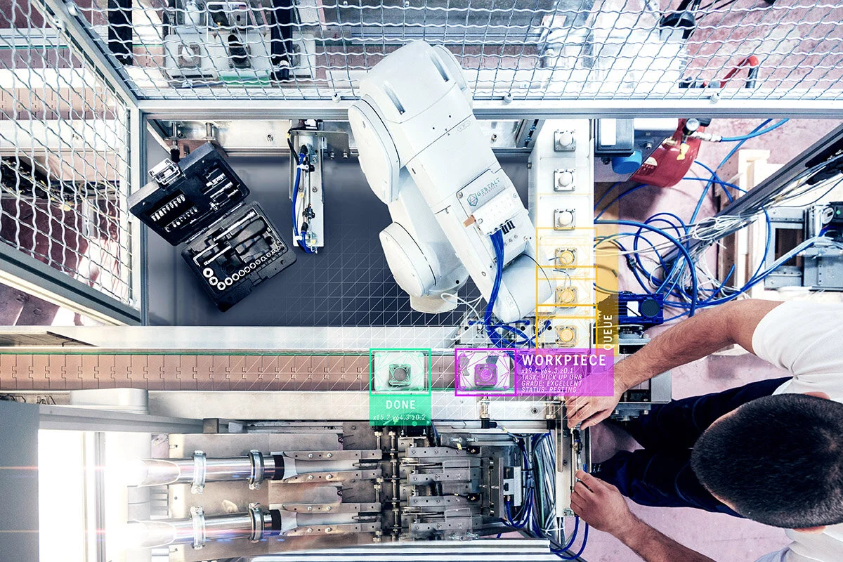 Autonom agierender Roboter basierend auf visueller Intelligenz