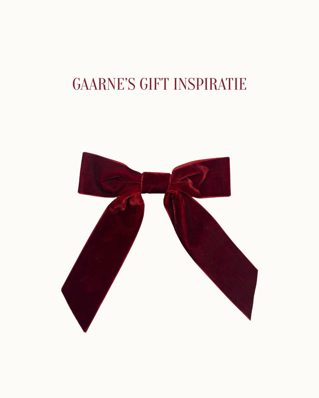 gaarne&rsquo;s gift inspo 🎀

geef ontspanning, creativiteit, me-time &amp; kwaliteit cadeau aan de creativeling rondom jou. 🫶🏻🎄 

wij hebben een snoepwinkeltje vol met leuke gift inspo: gaande van DIY pakketten (ja je kan deze zelf samenstellen) 