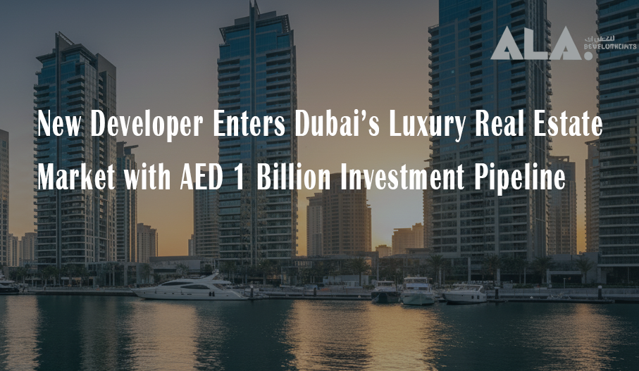 New Developer Enters Dubai’s Luxury Real Estate Market with AED 1 Billion Investment Pipeline