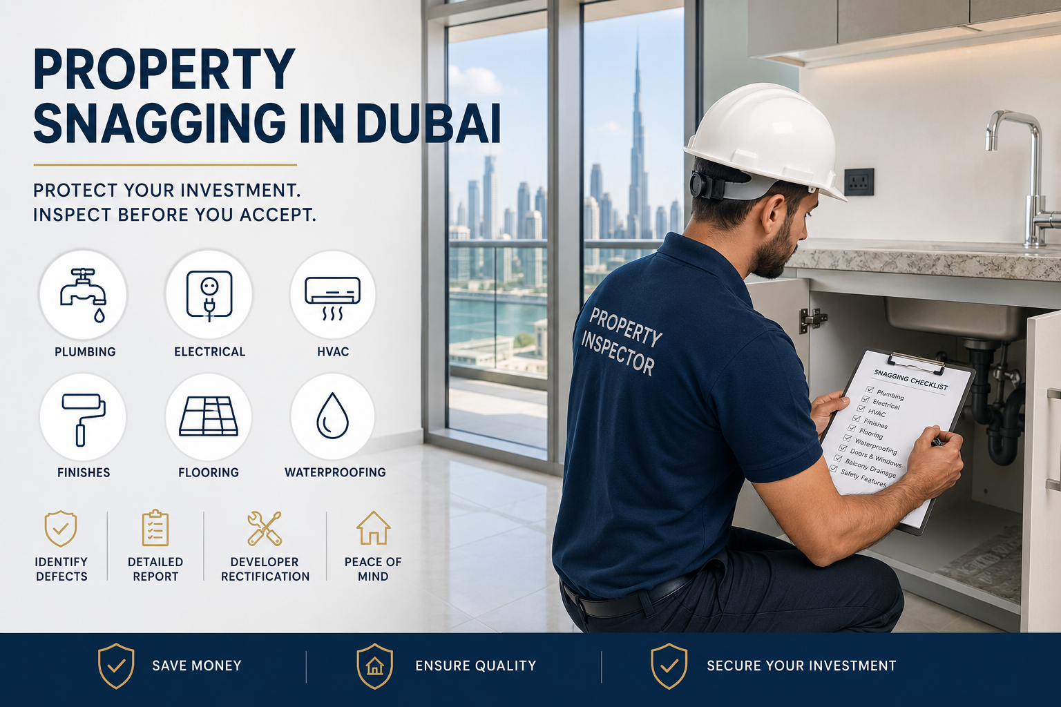 Property Snagging: A Guide for Property Buyers. 