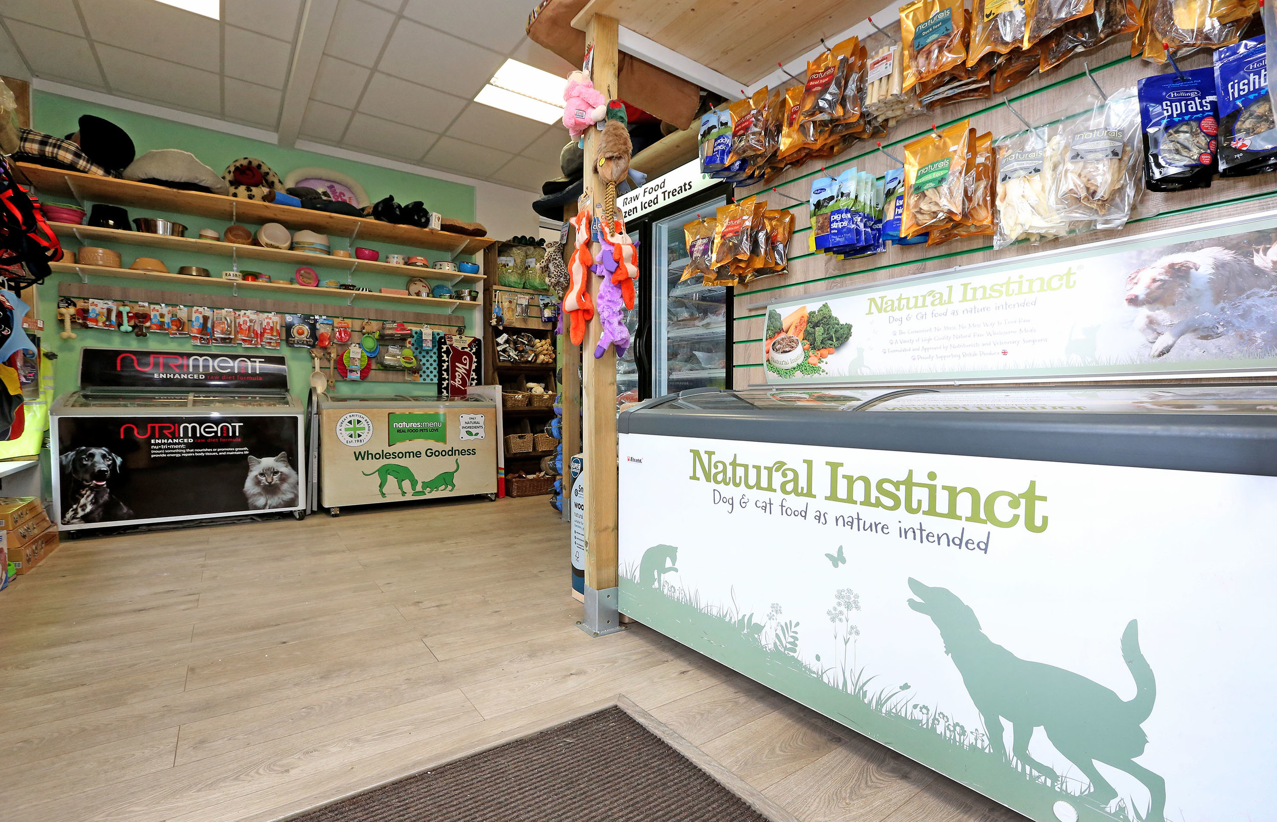 nature menu raw food