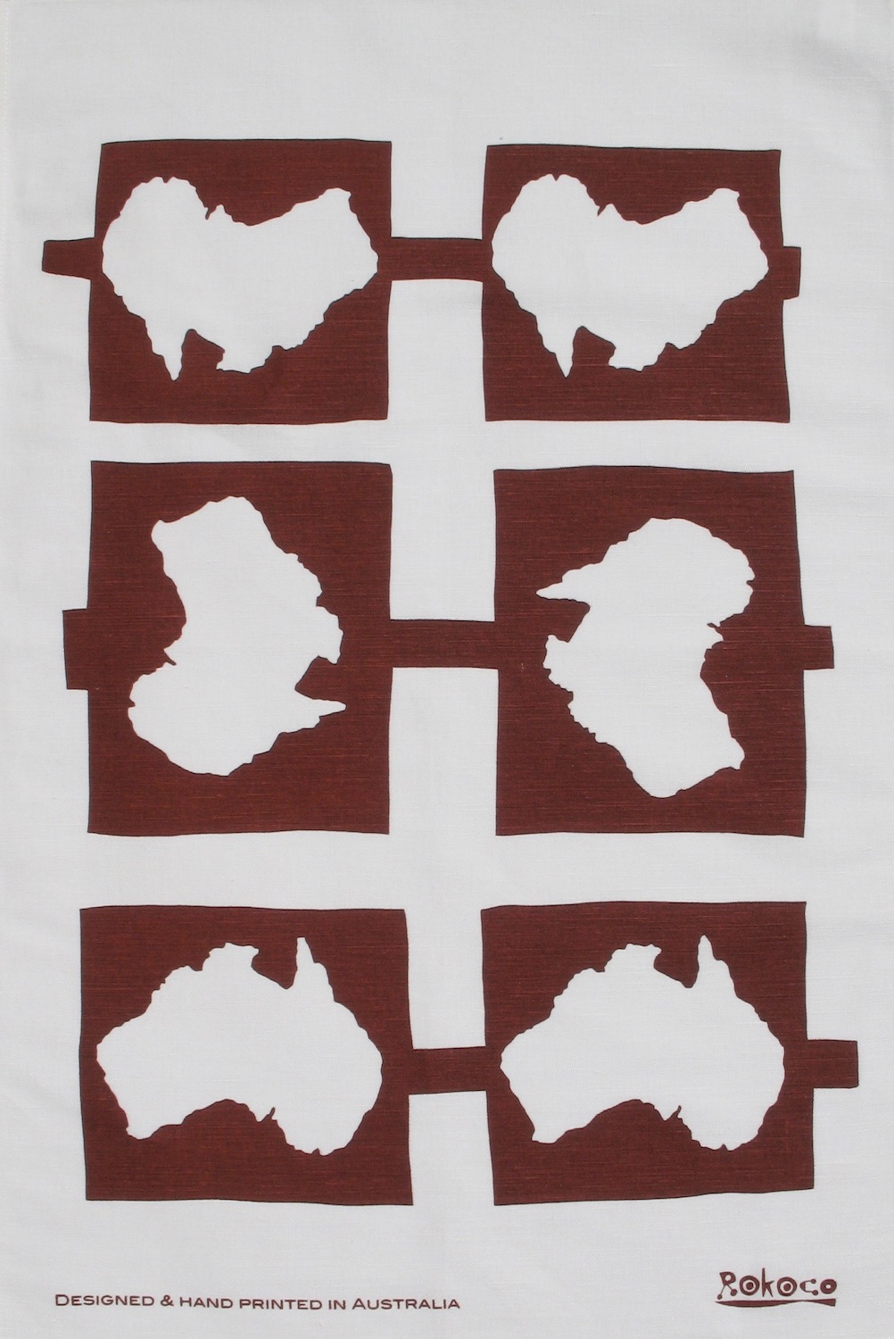 Draw Tasmania in freehand