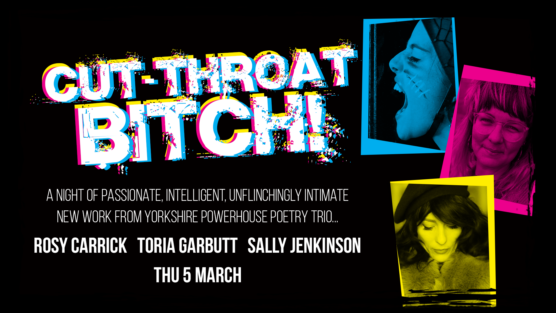 Cut-Throat Bitch! - Rosy Carrick, Toria Garbutt and Sally Jenkinson